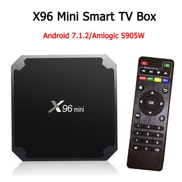 

android tv box 2gb 16gb x96 mini amlogic s905w android n beta build quad core 100m lan 2.4g wifi 4k vp9 hdr10 smart media player