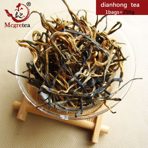

mcgretea]recommend 250g yunnan dianhong china black tea flavored dian hong red tea premium yunnan black tea ing