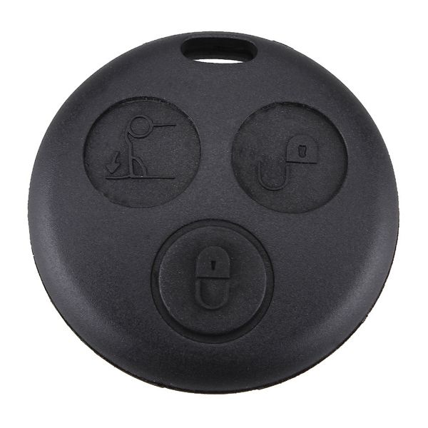

guaranteed 100% 3buttons remote key shell case replacement fob for smart fortwo benz ing