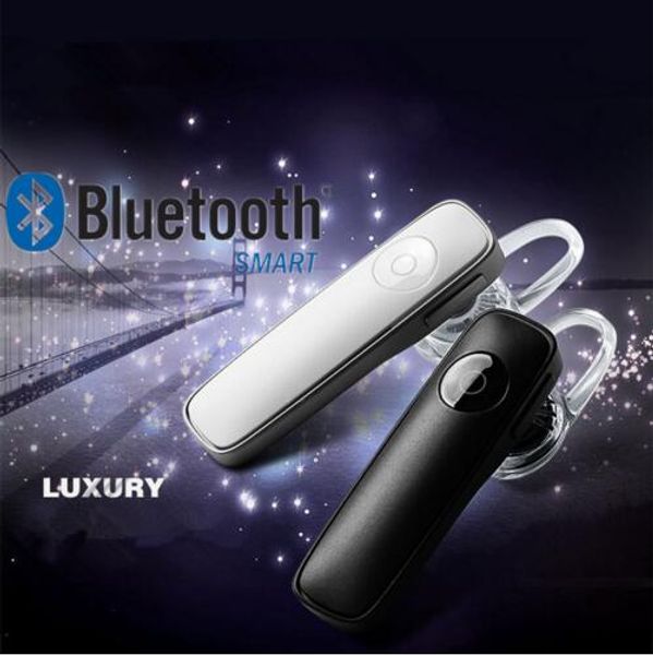 

luxury m165 wireless stereo bluetooth earphone ear hook headset mini wireless bluetooth handuniversal for iphone x 8 plus s8 all phone