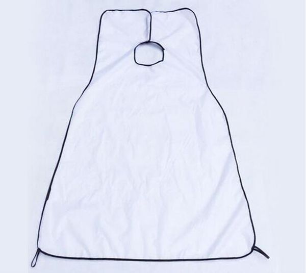 

новое поступление человек pongee борода уход бритья фартук биб триммер волос на лице мыс раковина черный бритья чистый инструмент бытовая оч