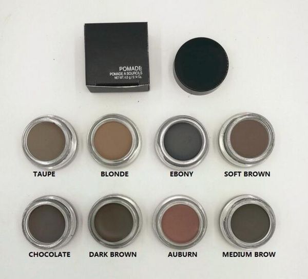 

pomade medium brown waterproof makeup eyebrow cream 4g blonde chocolate dark brown ebony auburn medium brown talpe