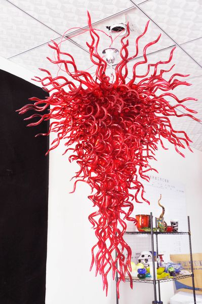 

modern red chandeliers murano hand blown hanging glass chandelier living room art decor murano glass american style chandeliers