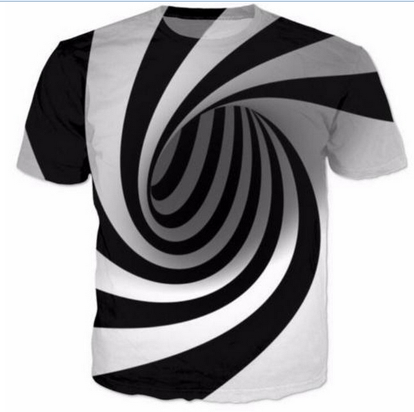 

нова мода женка / мђжка гипноз коѬокие Ѭђкава мене 3d пеаи ђболка ле White;black