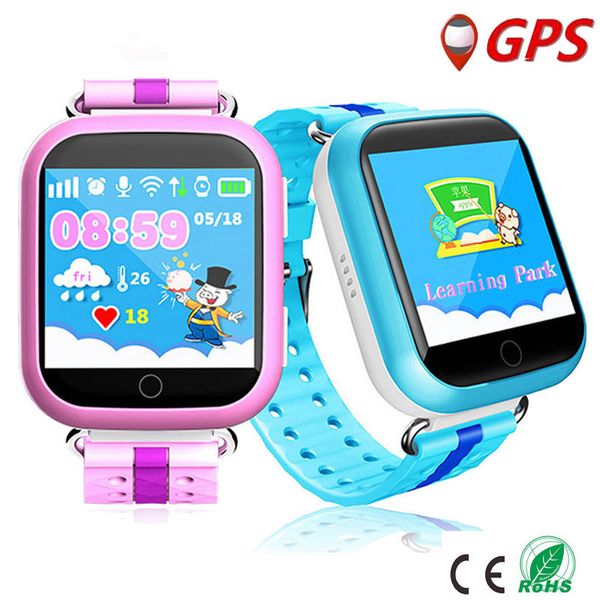

Q750 Kid Smart Watch смарт-часы GPS Wifi android smartwatch 1.54 дюймовый сенсорный экран SOS Безопасный анти-потерянный местоположение устройства трекер