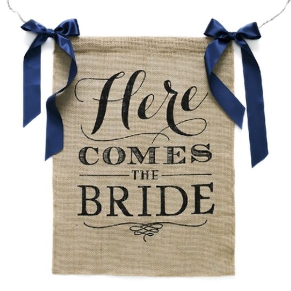 

wholesale- 1 x handmade bride to be bunting garland burlap wedding banner bridal shower party decoration
