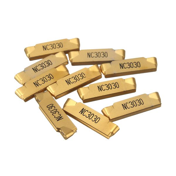 

10pcs mrmn300-m nc3030 tungsten steel inserts round head lathe blades set