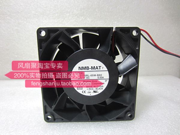 Yeni orijinal NMB 3115RL-05W-B60 8 CM 8038 24 V 0.50A hava hacmi su geçirmez fan