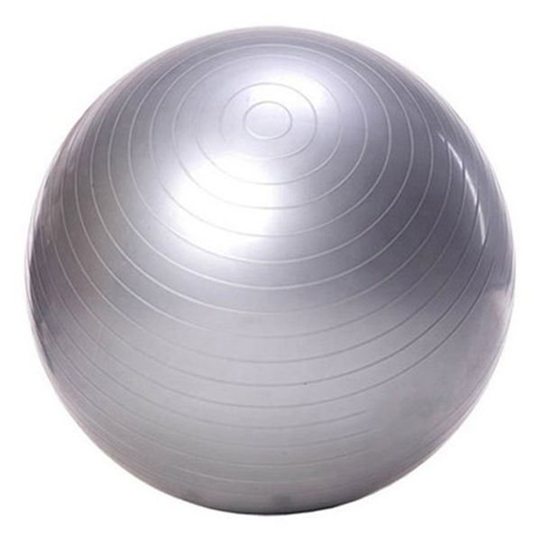 

wholesale- exercise ball yoga ball pump- burst resistant fitness balls for yoga pilaties abs and core workouts (gray 65 diameter