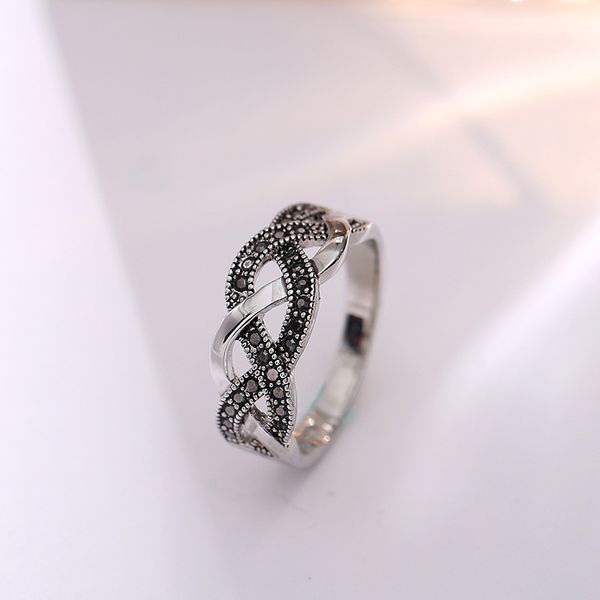 

2017 limited new women plant anillos wholesale 925 silver rings for woman fashion jewelry fit original pandora retro ring cz rose