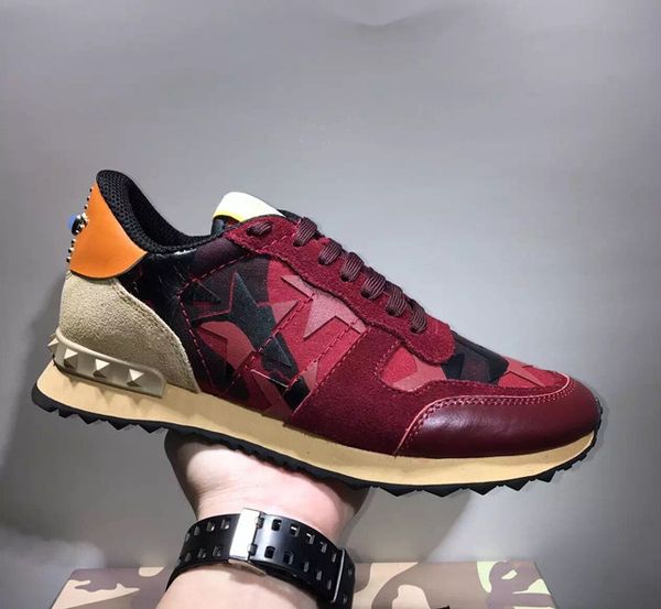 

selling 42/43/44/45/46 genuine men luxury flats casual patchwork shoes leather runway sneakers designer casual csege, Black