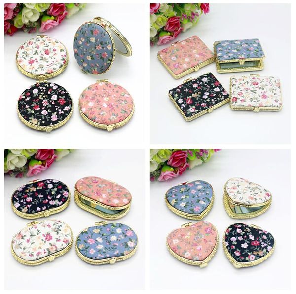 

silk embroidery crafts embroidered double mirror carrying gifts hm004 mix order as your needs