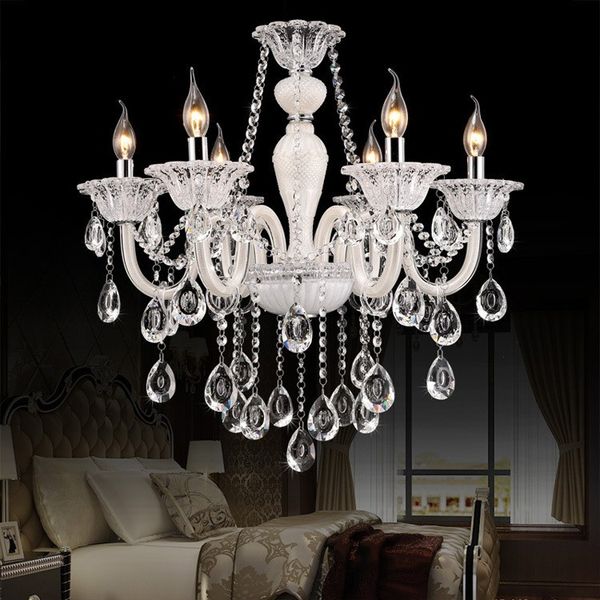 

white chandelier crystal european model luxury crystal white modern chandelier crystal lights