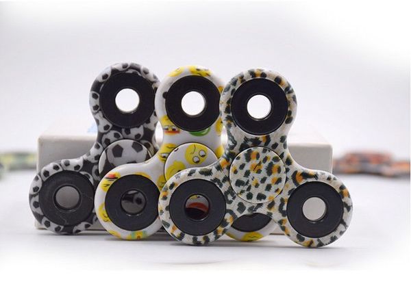 

in stock 2017 new camouflage gyro hand spinner fingertips spiral fingers hand spinner acrylic plastic fidgets toys gyro toys