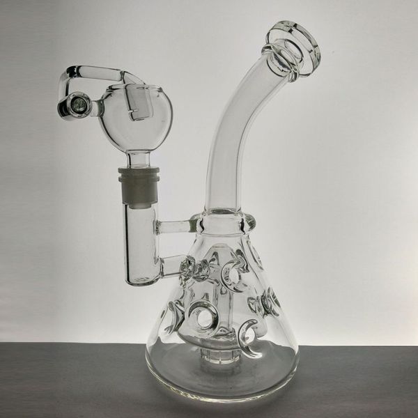 Fab egg beaker Vetro Bong esosfera Matrix perc Fumo d'acqua Tubi Dab rig olio Rigs Bong Beaker Base bong seme della vita perc copia