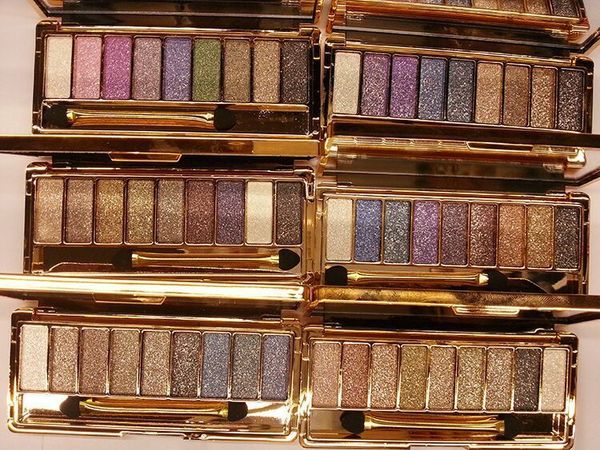 

Profe ional eye hadow maquillage 9 color diamond bright makeup eye hadow naked moky palette make up et