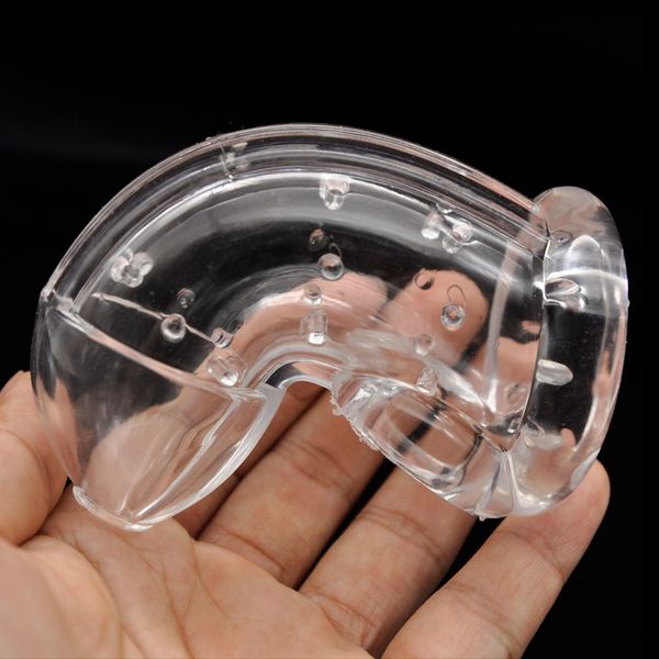 

sheath a347 spikes tpr ring-lock body toys soft male flex chastity cage lacpi
