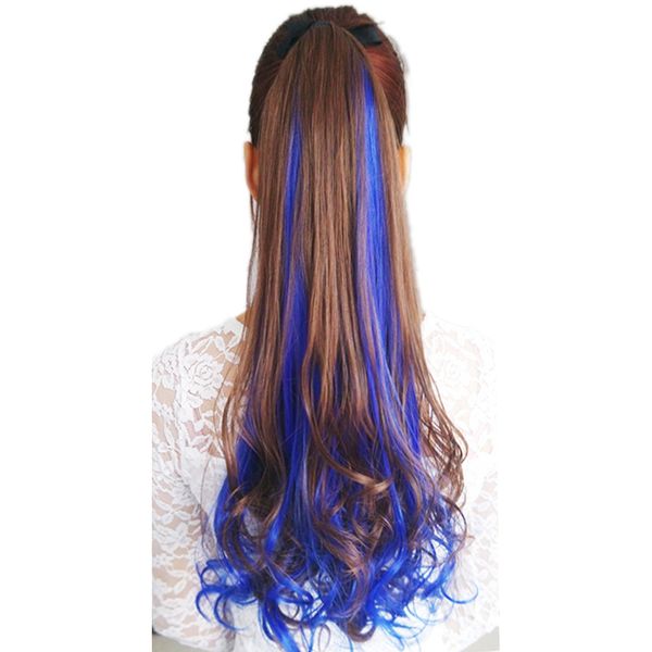 Curly High Temperature Fiber Hair Ponytail Synthetic Pony Tail