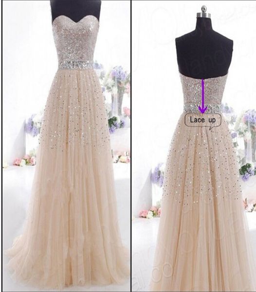 

cocktail sequins long formal prom dress party ball gown evening new dress, Black