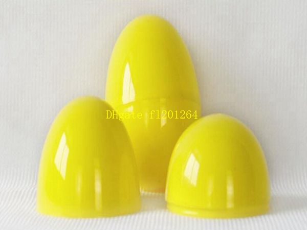 500 pz/lotto trasporto Veloce Uova di Pasqua di plastica Colorata 80X55mm Grande Porta Uovo scatole a forma di uovo