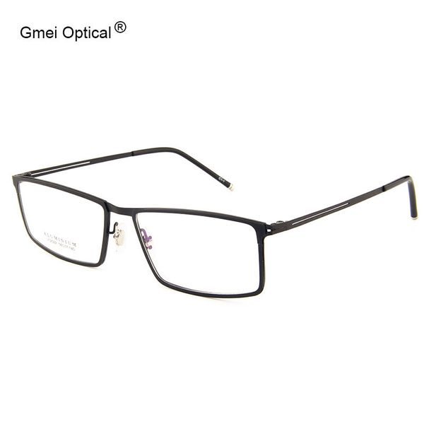 

wholesale- gmei optical lf2022 metal full-rim frame eyeglasses for women and men eyewear spectacles, Silver
