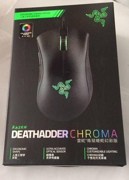 

Компания Razer смерть Adder мышь высокого качества игровая мышь 3500DPI оптическая мышь б