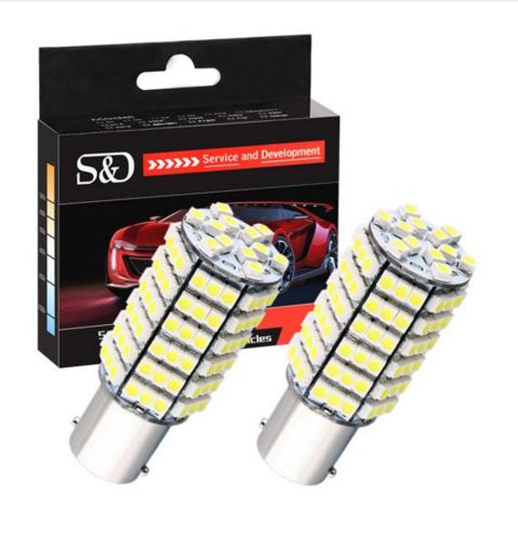 

1156 ba15s 120 smd белый светодиодные лампы лампы p21w r5w водить автомобиль лампочки сигнала поворота обратный огни автомобиля источник све