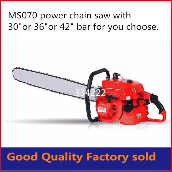 

42"alloy bar with st-i orignal saw chain for ms070 chainsaw,factory directly sold good quality lower price
