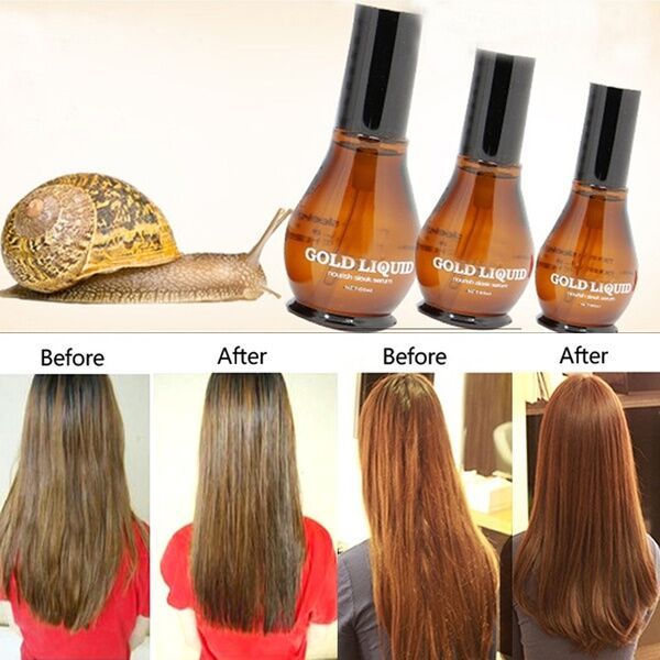 

snail percent pure 100 hair oil macadamia nut scalp treatment for dry and damaged hair make your hair soft shine (color: brown