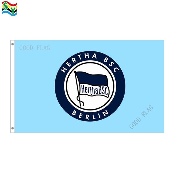 

goodflag berlin herta flags banner 3x5 ft 90*150cm polyster outdoor flag