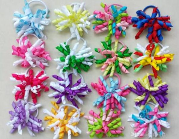 3 5 Korker Ponytail Hair Ties Holders Streamer Corker Hair Bows