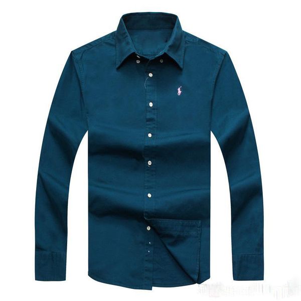 

Wholesale cheap Free Shipping New autumn winter men's long sleeved 100% Cotton Custom Fit Polo Shirts USA brand clothing