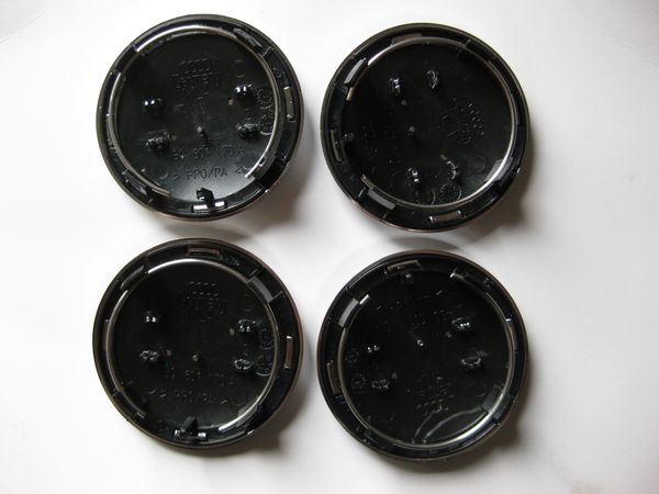 

4pcs per lot black wheel center caps black sliver car wheel center hub cap emblem badge logo 69mm for audi 4b0601170a