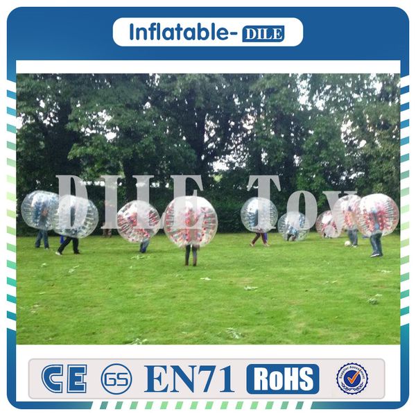 

high quelity casual football game inflatable bumper ball inflatable human hamster ball 0.8mm pvc 1.5 m outside toy balls