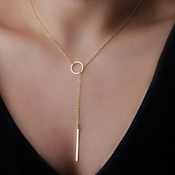 

wholesale- fashion casual personality infinity cross lariat pendant gold color and silver color chokers necklace women jewelry