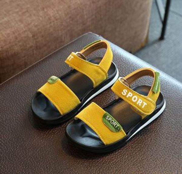 

2018 ummer children hoe toe andal andal boy girl korean color andal children oft bottom bag mail