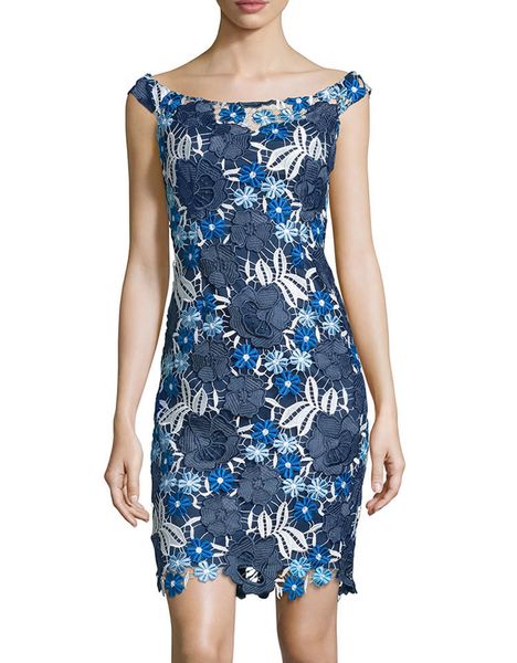 

lace embroidery women sheath dress cut out sleeveless dresses 1110k3, White;black