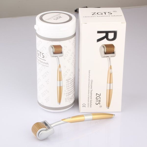 100 pz/lotto ZGTS Derma Roller Prezzo di Fabbrica Più Basso 192 Metallic Microneedle Dermaroller Mesoroller Terapia