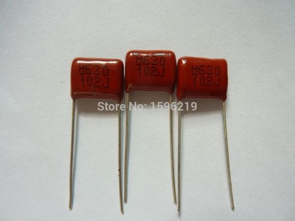

wholesale- 10pcs cbb 102 630v 102j cbb13 0.001uf 1nf p10 metallized polypropylene film capacitor