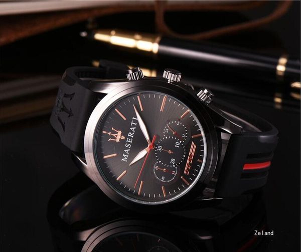 

Топ Бизнес Мужчины Мужской Роскошные Часы Повседневная Силиконовая сталь Календ