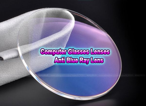 

wholesale- anti blue ray lens myopia presbyopia prescription optical lenses glasses lens for eye reading eyewear lentes opticos, Silver