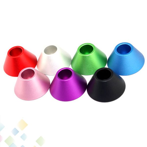 

Electronic Cigarette Alloy Stand Display E Cigarette Metal Base E Cigar holder eGo E Cig Stand Battery Atomizer Display Stand Mixed Color