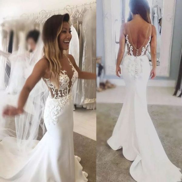 

екђална беѬа Ѭђалка вадебне пла vestido де нови кѬђжева аппликаи ала White