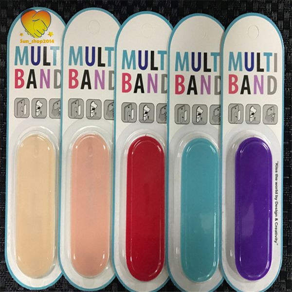 

Multi Band Washable Smart Finger Grip Self Standing Sticker Magic Ring кронштейн держатель телефона для iphone 5 SE 6s S