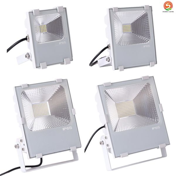 10 W 30 W 50 W 100 W 150 W 200 W Branco shell levou Holofote Ao Ar Livre CONDUZIU a lâmpada de luz de Inundação à prova d 'água LEVOU Túnel barcos De Pesca luz lâmpada de rua