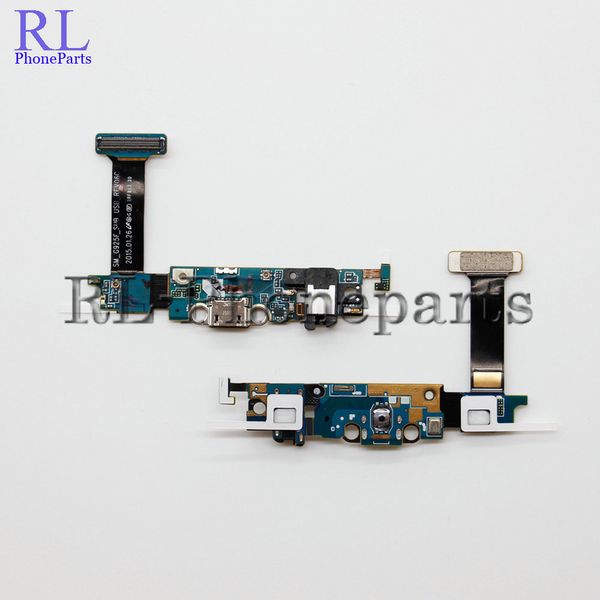 

dhl 100pcs for samsung galaxy s6 edge g925f g925a g925t g925v g925p usb charging dock charger port flex cable + headphone jack replacement