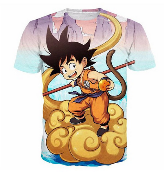 

dragon ball z goku 3d t shirt funny anime super saiyan t shirts 2017 women men harajuku tee shirts homme cartoon s-5xlkk57, White;black