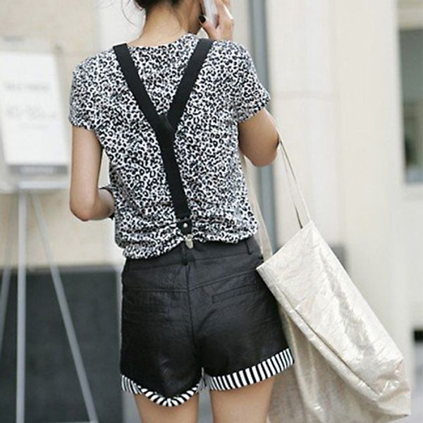 

wholesale- mens womens clip-on suspenders elastic y-shape adjustable braces retail/wholesale 5bsq 7el6, Black;white