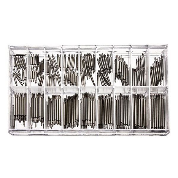 Wholesale-360pcs 8-25mm Watch Band Spring Bars Strap Link Pins Repair Watchmaker Link Pins Remove Toolsworldwise Top Quality