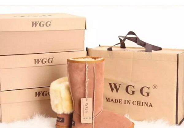 

sell 2018 wgg australia women's classic tall boots womens boots boot snow winter leather boots us size 5---13, Black